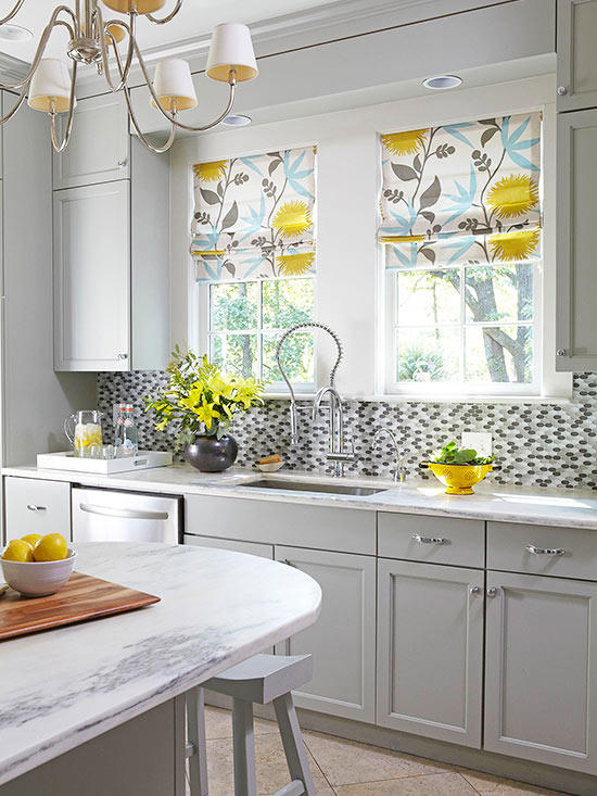 دکوراسیون آشپزخانه هایی زیبا با ترکیب رنگ جادویی